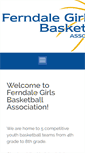 Mobile Screenshot of ferndalegirlsbasketball.com